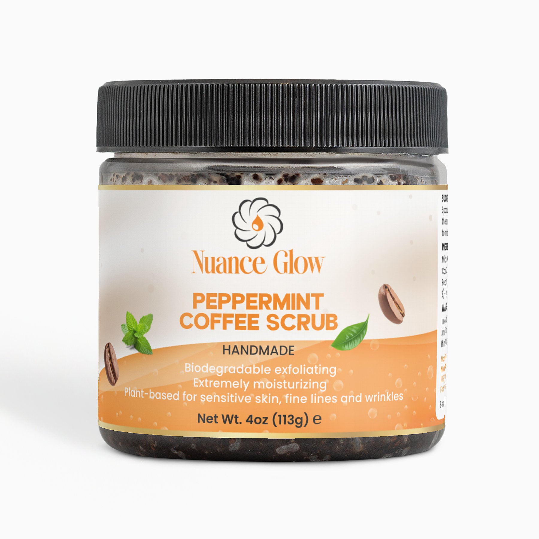 Peppermint Coffee Scrub